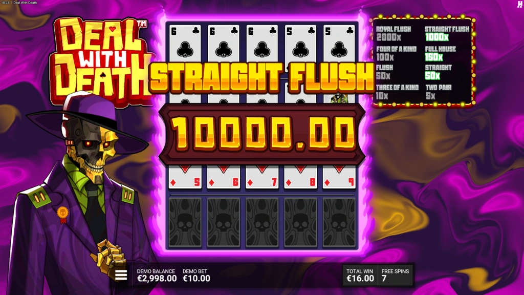 Deal With Death Free Spin